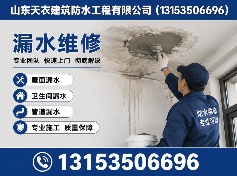 山东防水堵漏展示图